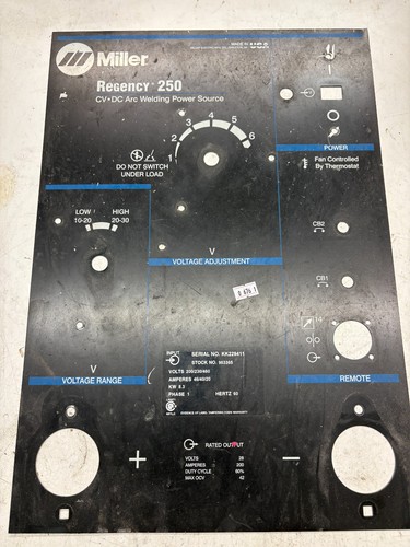 Miller regency 250 - miller,